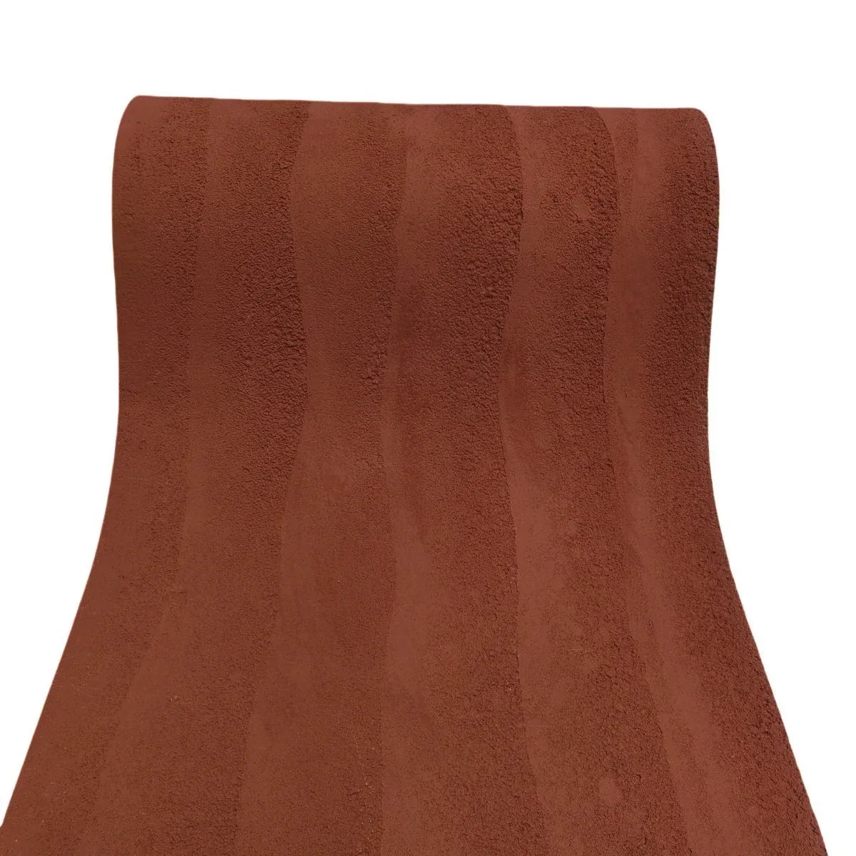 Set 16 panouri decorative din praf de piatra, Naimeed D7324, flexibile, ignifuge, strat protector ceramic, rezistente la razele UV, 120x60x0.2 cm, rosu caramiziu