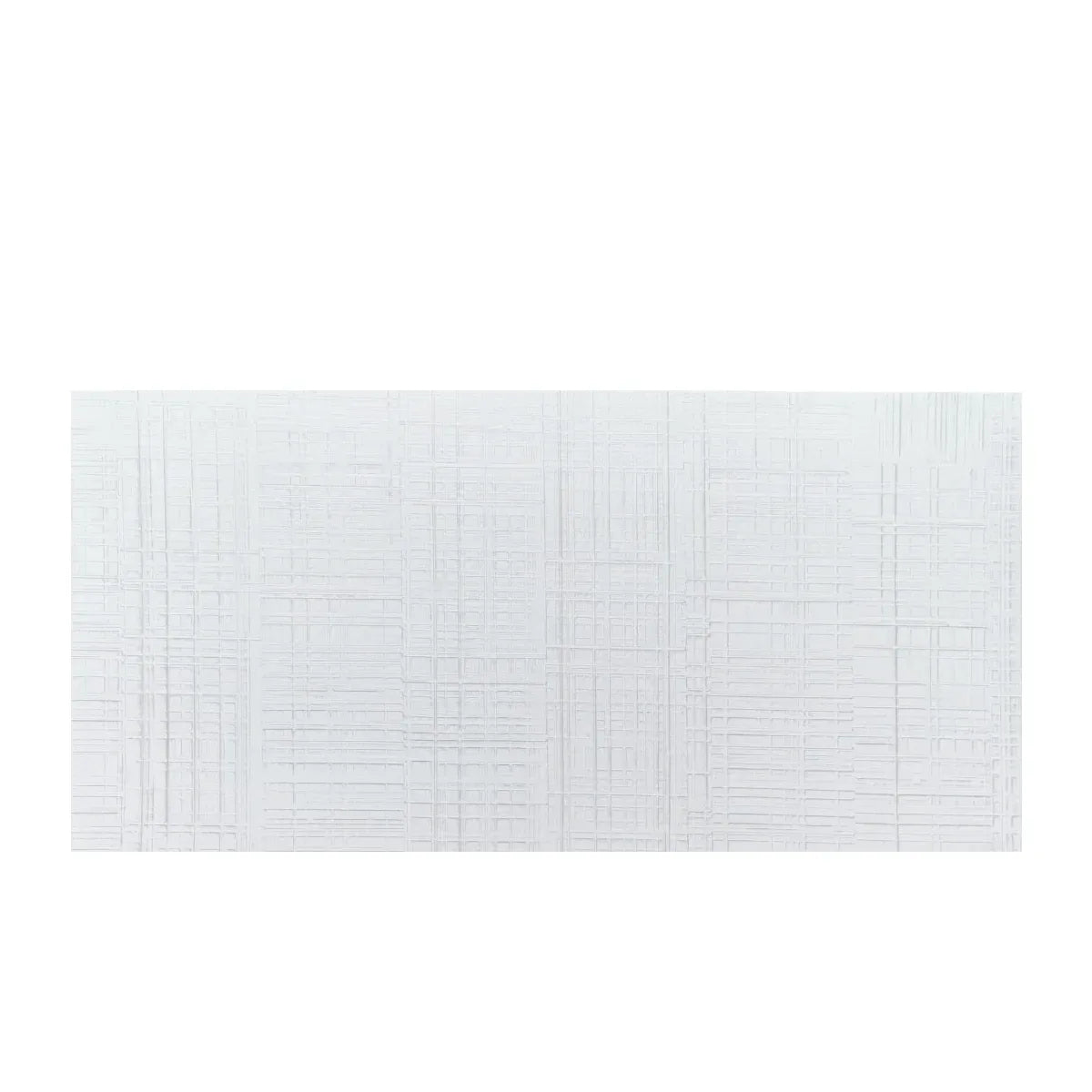 Set 8 panouri decorative din praf de piatra, Naimeed D7326, flexibile, ignifuge, strat protector ceramic, rezistente la razele UV, 120x60x0.2 cm, alb