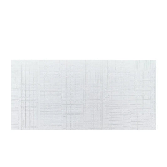 Set 12 panouri decorative din praf de piatra, Naimeed D7326, flexibile, ignifuge, strat protector ceramic, rezistente la razele UV, 120x60x0.2 cm, alb