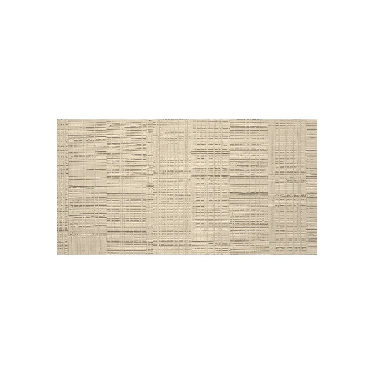 Set 7 panouri decorative din praf de piatra, Naimeed D7327, flexibile, ignifuge, strat protector ceramic, rezistente la razele UV, 120x60x0.2 cm, bej vanilie