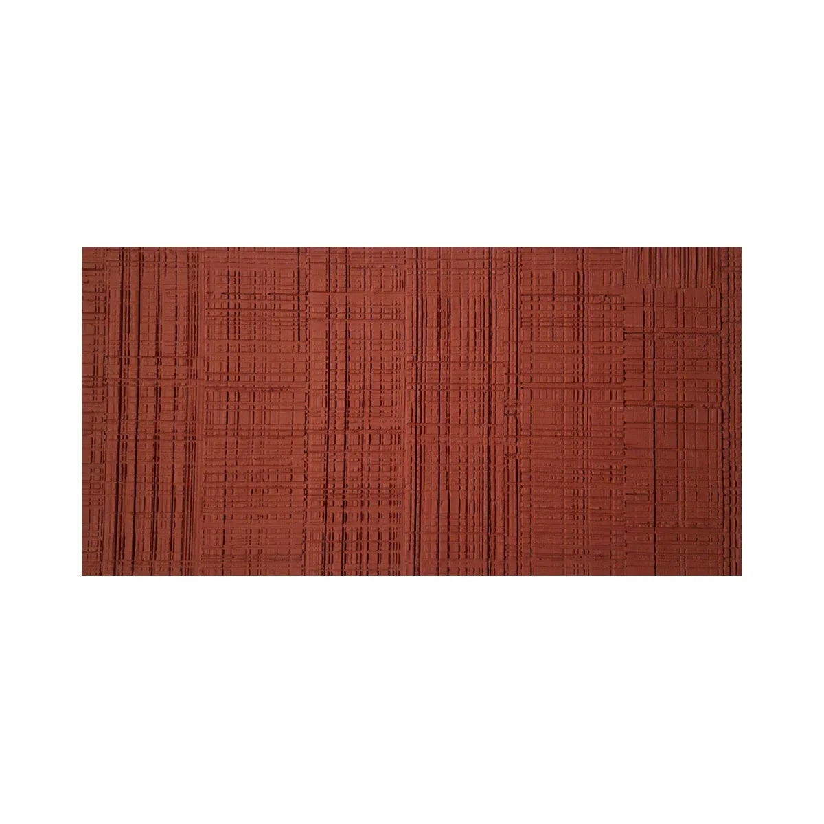 Set 9 panouri decorative din praf de piatra, Naimeed D7328, flexibile, ignifuge, rezistente la razele UV, 120x60x0.2 cm, rosu caramiziu
