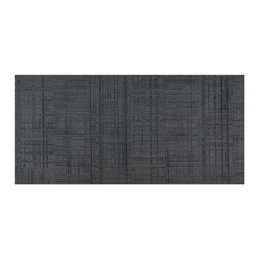 Set 12 panouri decorative din praf de piatra, Naimeed D7330, flexibile, ignifuge, strat protector ceramic, rezistente la razele UV, 120x60x0.2 cm, gri antracit
