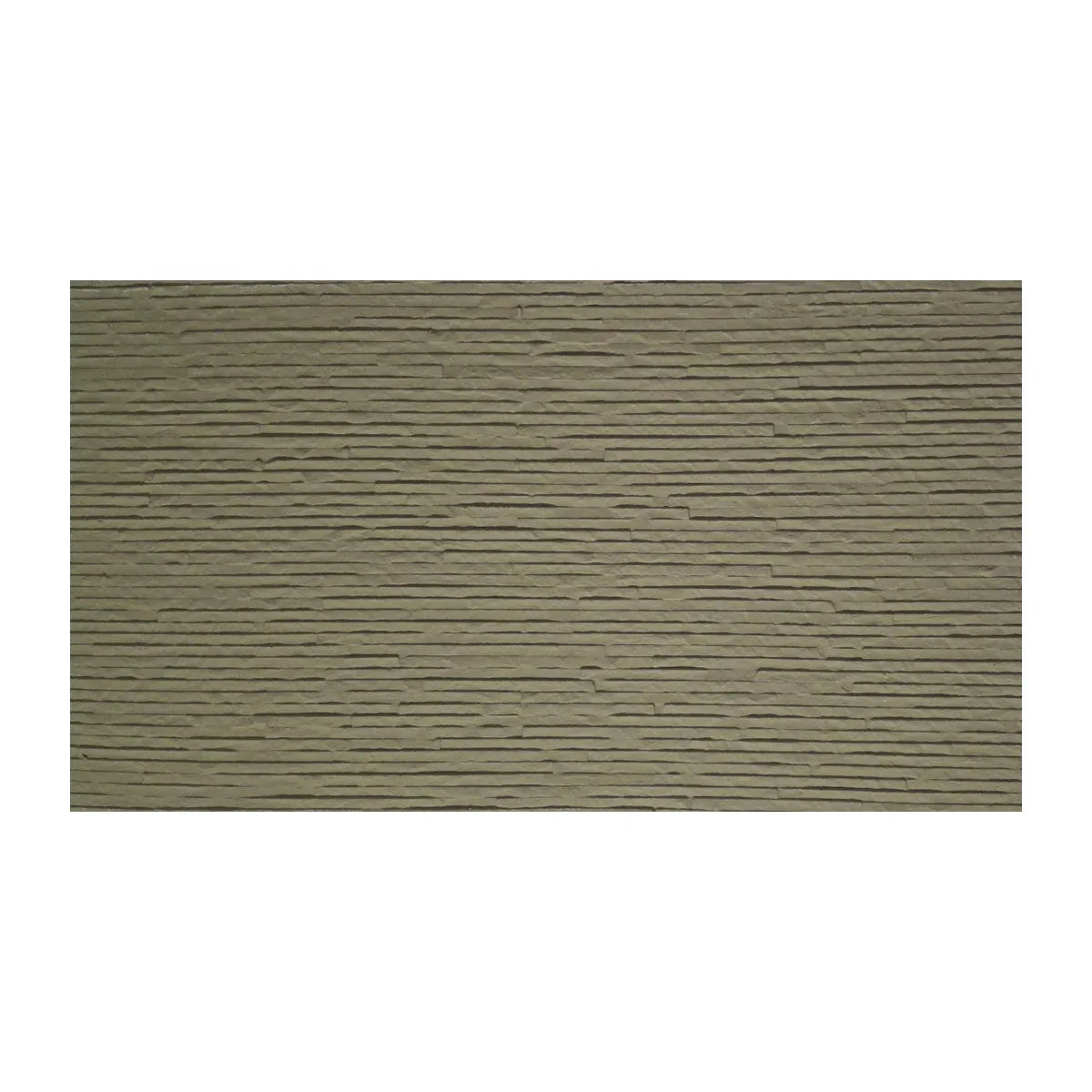 Set 8 panouri decorative din praf de piatra, Naimeed D7332, flexibile, ignifuge, strat protector ceramic, rezistente la razele UV, 120x60x0.2 cm, bej masliniu