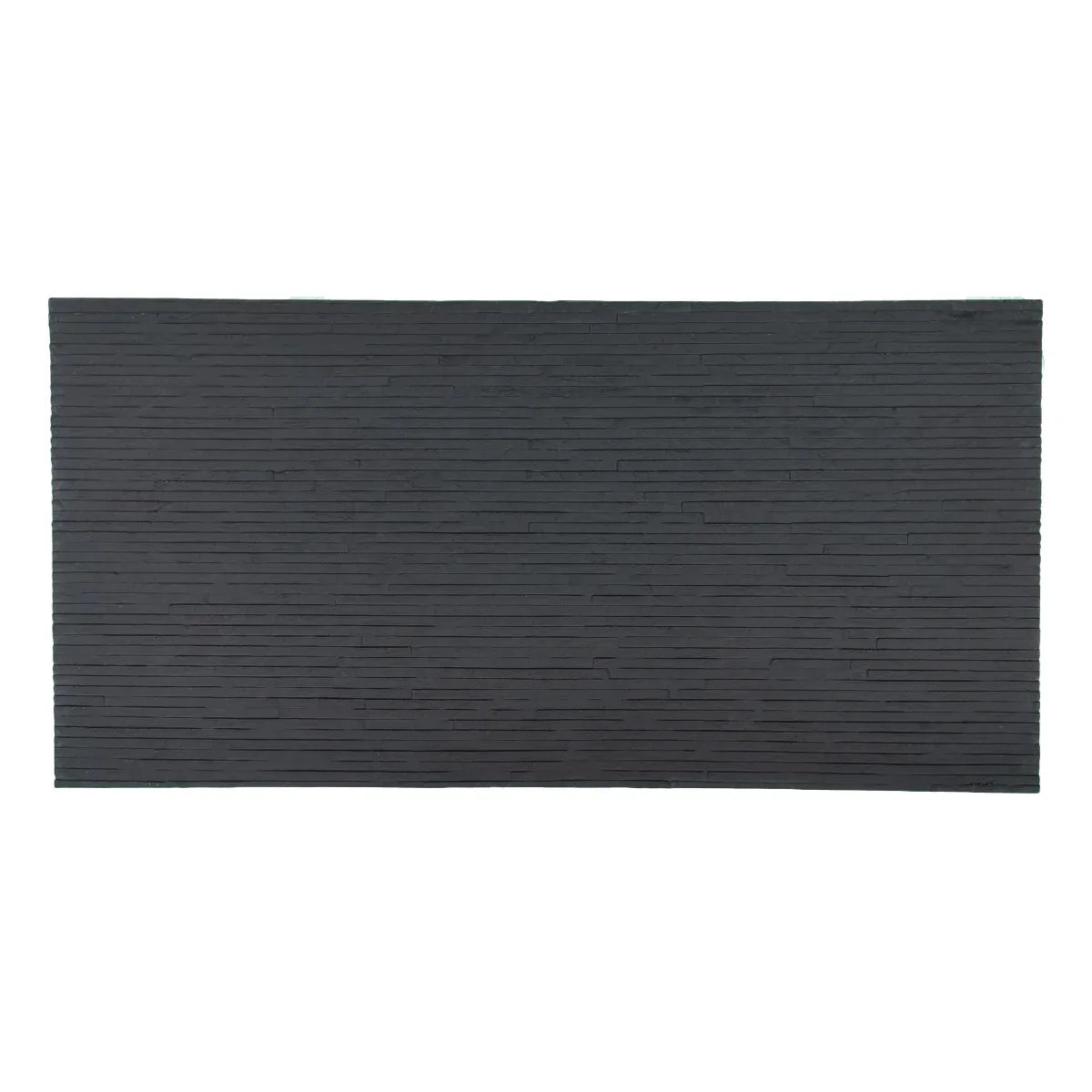 Panou decorativ din praf de piatra, Naimeed D7333, flexibil, ignifug, strat protector ceramic, rezistent la razele UV, 120x60x0.2 cm, gri antracit