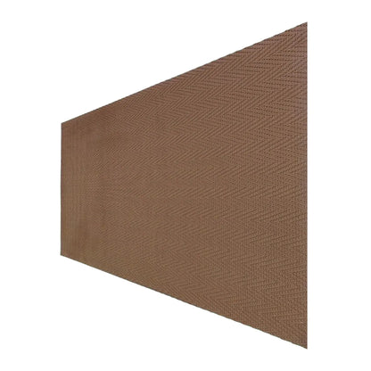 Panou decorativ din praf de piatra, Naimeed D7335, flexibil, ignifug, strat protector ceramic, rezistent la razele UV, 120x60x0.2 cm, maro