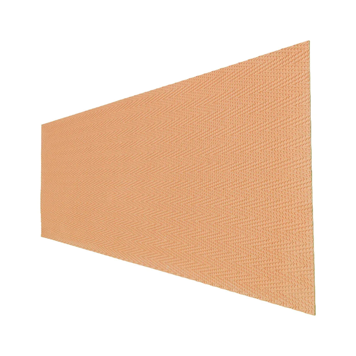 Set 15 panouri decorative din praf de piatra, Naimeed D7336, ignifuge, strat protector ceramic, rezistente la razele UV, 120x60x0.2 cm, portocaliu
