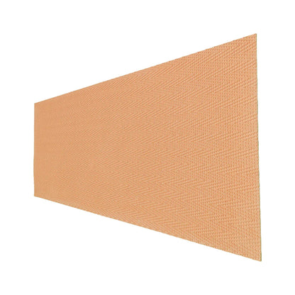 Set 16 panouri decorative din praf de piatra, Naimeed D7336, ignifuge, strat protector ceramic, rezistente la razele UV, 120x60x0.2 cm, portocaliu