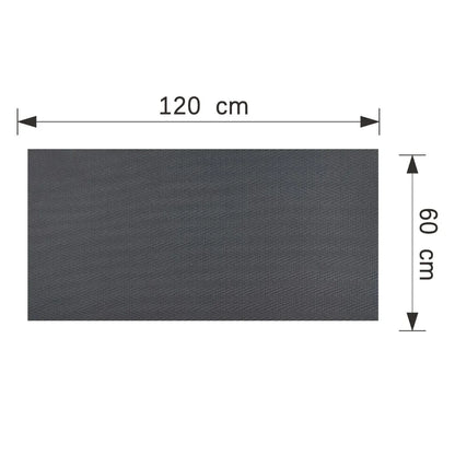 Set 16 panouri decorative din praf de piatra, Naimeed D7337, flexibile, ignifuge, strat protector ceramic, rezistente la razele UV, 120x60x0.2 cm, gri inchis