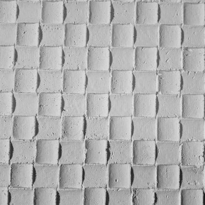 Set 9 panouri decorative din praf de piatra, Naimeed D7339, flexibile, ignifuge, strat protector ceramic, rezistente la razele UV, 120x60x0.2 cm, alb