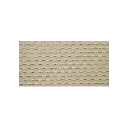 Panou decorativ din praf de piatra, Naimeed D7340, flexibil, ignifug, strat protector ceramic, rezistent la razele UV, 120x60x0.2 cm, bej galbui