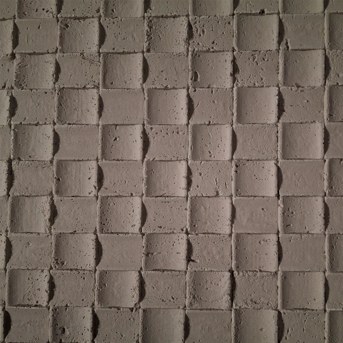 Set 6 panouri decorative din praf de piatra, Naimeed D7341, flexibile, ignifuge, strat protector ceramic, rezistente la razele UV, 120x60x0.2 cm, maro deschis