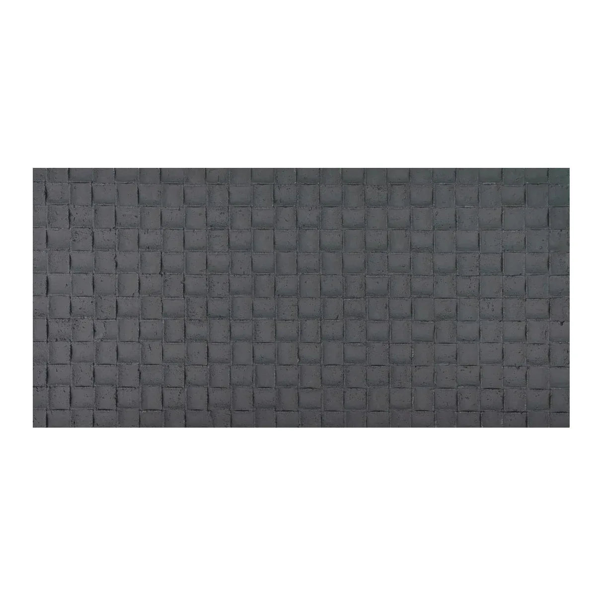 Set 9 panouri decorative din praf de piatra, Naimeed D7343, flexibile, ignifuge, strat protector ceramic, rezistente la razele UV, 120x60x0.2 cm, gri inchis