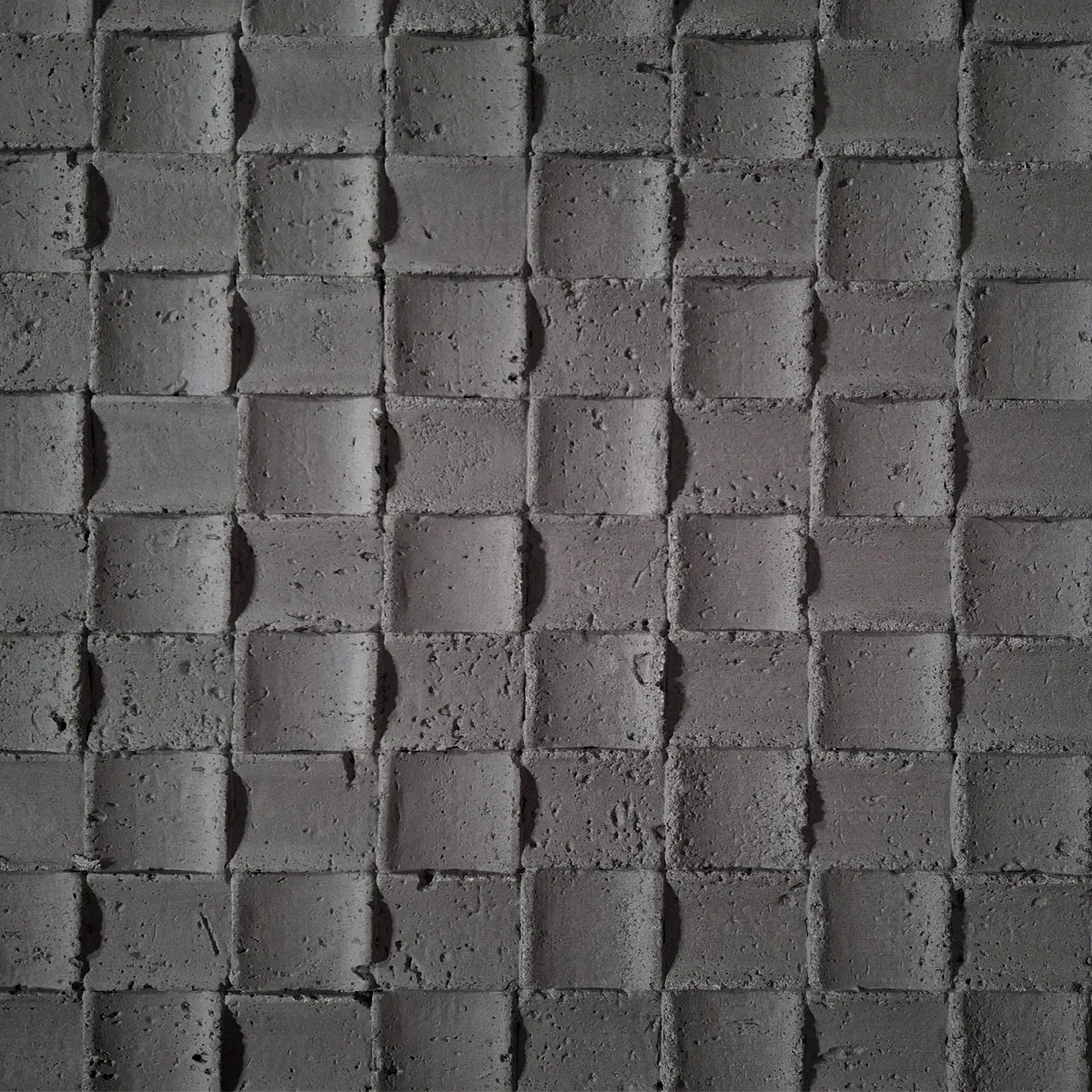 Set 9 panouri decorative din praf de piatra, Naimeed D7343, flexibile, ignifuge, strat protector ceramic, rezistente la razele UV, 120x60x0.2 cm, gri inchis