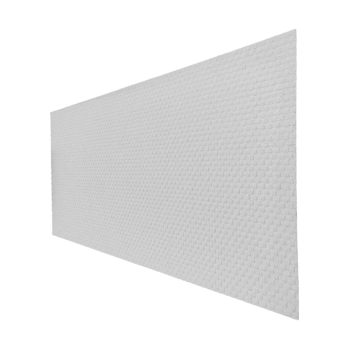 Set 6 panouri decorative din praf de piatra, Naimeed D7344, flexibile, ignifuge, strat protector ceramic, rezistente la razele UV, 120x60x0.2 cm, alb