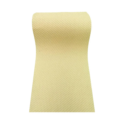 Set 14 panouri decorative din praf de piatra, Naimeed D7345, flexibile, ignifuge, strat protector ceramic, rezistente la razele UV, 120x60x0.2 cm, galben pal