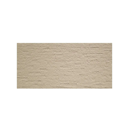 Set 12 panouri decorative din praf de piatra, Naimeed D7351, flexibile, ignifuge, strat protector ceramic, rezistente la razele UV, 120x60x0.2 cm, bej vanilie
