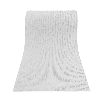 Set 12 panouri decorative din praf de piatra, Naimeed D7356, flexibile, ignifuge, strat protector ceramic, rezistente la razele UV, 120x60x0.2 cm, alb