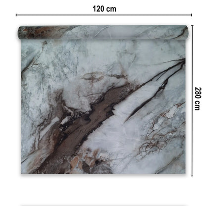 Rola panou autoadeziv, Naimeed D7393, design modern, 2.5mm grosime, 120x280cm, Maro