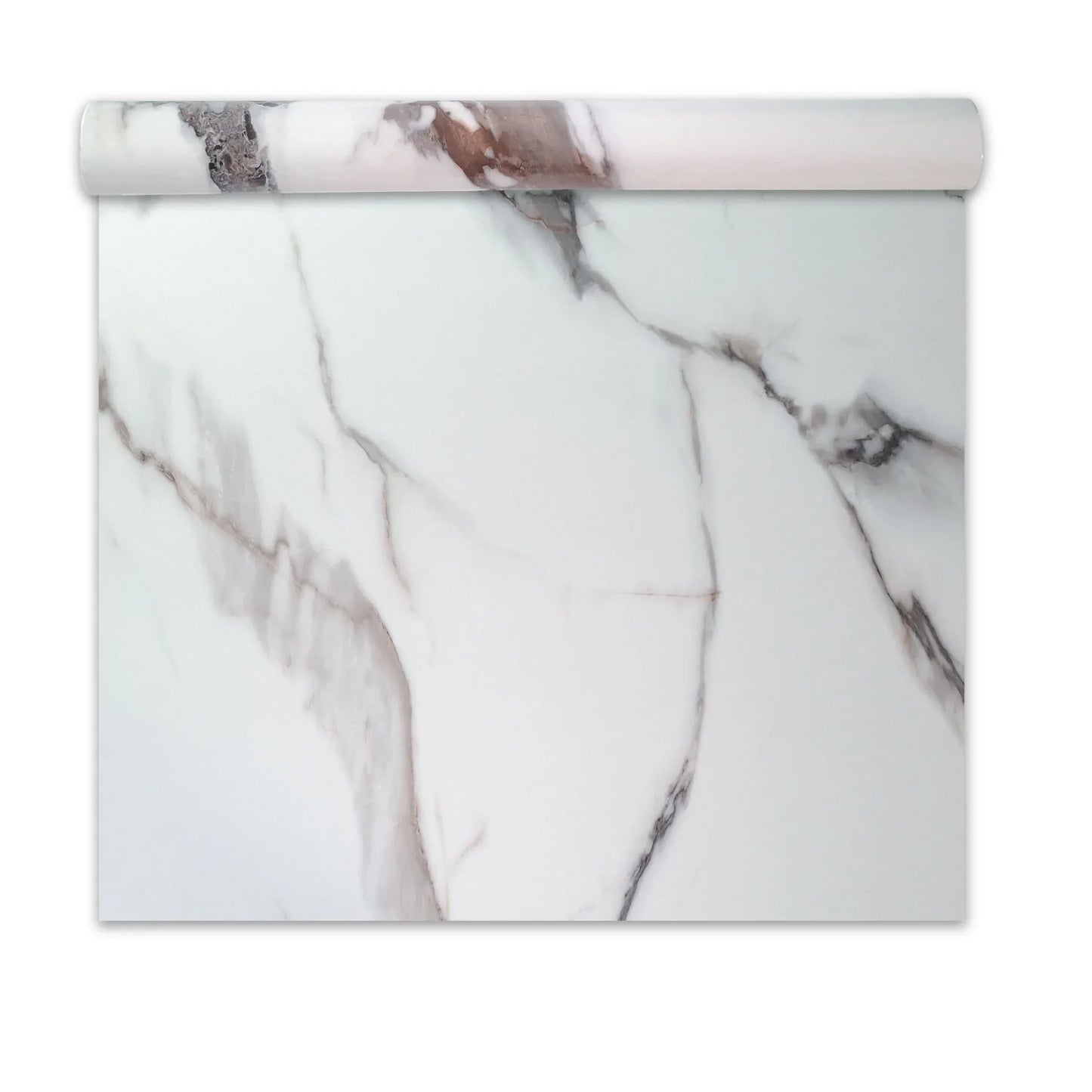 Rola panou autoadeziv, Naimeed D7395, design modern, 2.5mm grosime, 120x280cm, Alb