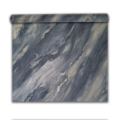 Rola panou autoadeziv, PET premium, cu pelicula protectoare, Naimeed D7407, design modern, 2.5mm grosime, 120x280cm, Gri