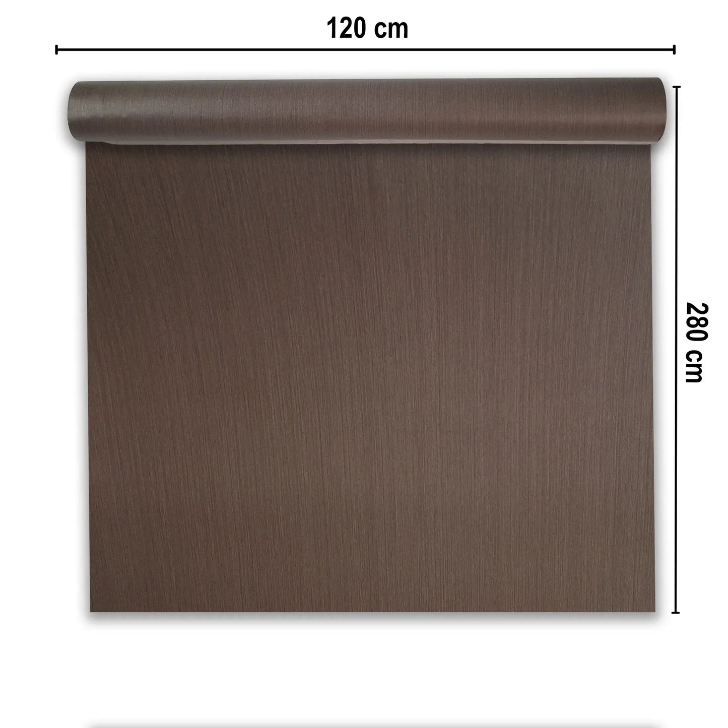Rola panou autoadeziv, PVC premium, Naimeed D7410,  textura usor in relief, cu aspect lemnos, 2.5mm grosime, 120x280cm, Maro