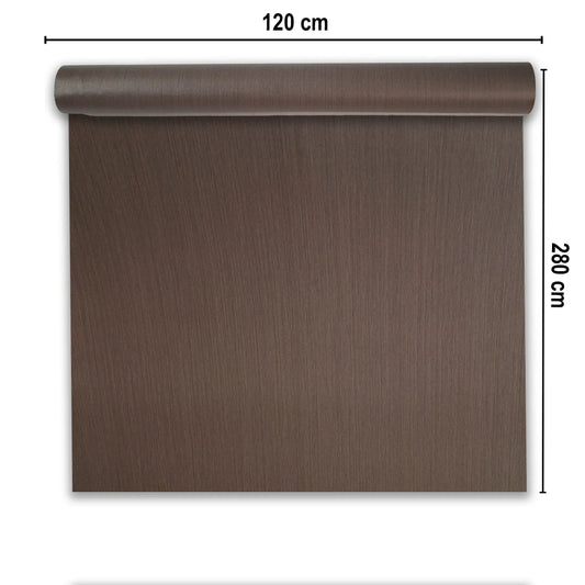 Rola panou autoadeziv, PVC premium, Naimeed D7410,  textura usor in relief, cu aspect lemnos, 2.5mm grosime, 120x280cm, Maro