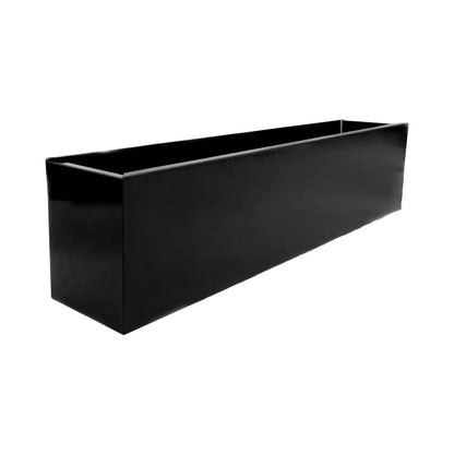 Suport metalic pentru imitatie gard viu, Naimeed D7461, elegant, rezistent și versatil, Dimensiuni 110x34x25cm, Negru