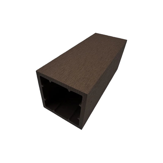 Profil ranforsat din WPC co-extrudat, Naimeed D7507, 280×8×8 cm, Maro inchis