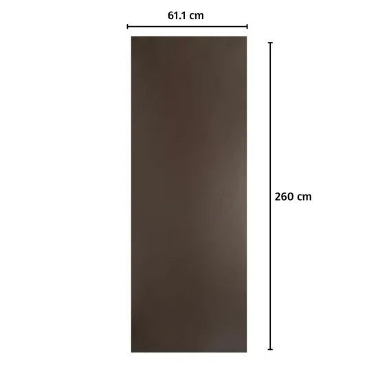 Panou decorativ riflaj WPC, Naimeed D7566, sistem de imbinare tip ''U'', aspect rafinat si montaj usor, 260x61.1x0.9cm, maro