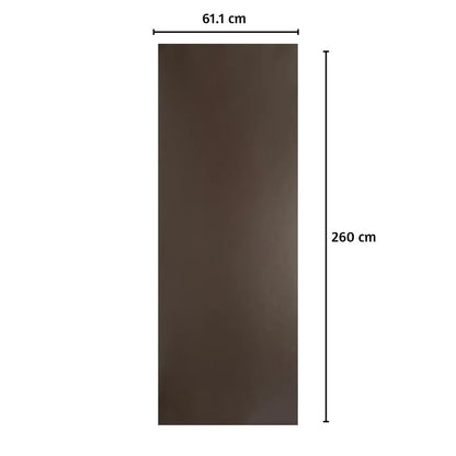 Panou decorativ riflaj WPC, Naimeed D7558, sistem de imbinare straight, aspect rafinat si montaj usor, 260x61.1x0.9cm, maro