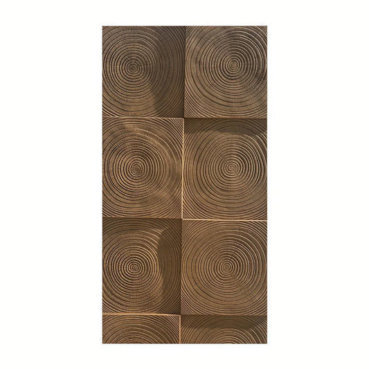 Panou decorativ 3D, imitatie lemn, ultraușor, Naimeed D7589, pentru interior și exterior, 120x60x2cm, Maro
