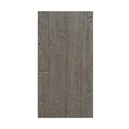 Panou decorativ 3D, imitatie lemn, ultraușor, Naimeed D7606, pentru interior și exterior, 120x60x1cm, Maro