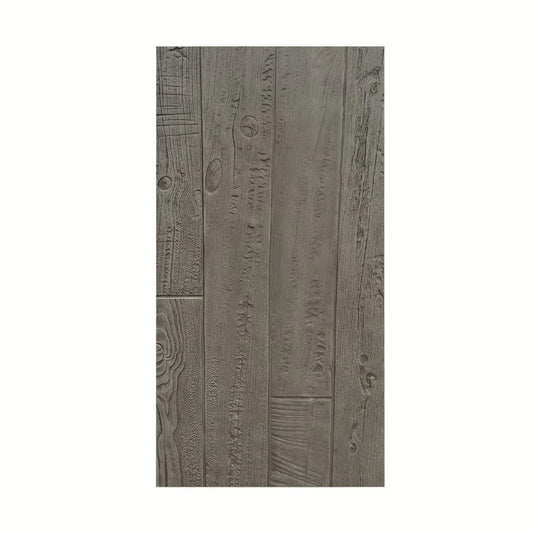 Panou decorativ 3D, imitatie lemn, ultraușor, Naimeed D7606, pentru interior și exterior, 120x60x1cm, Maro