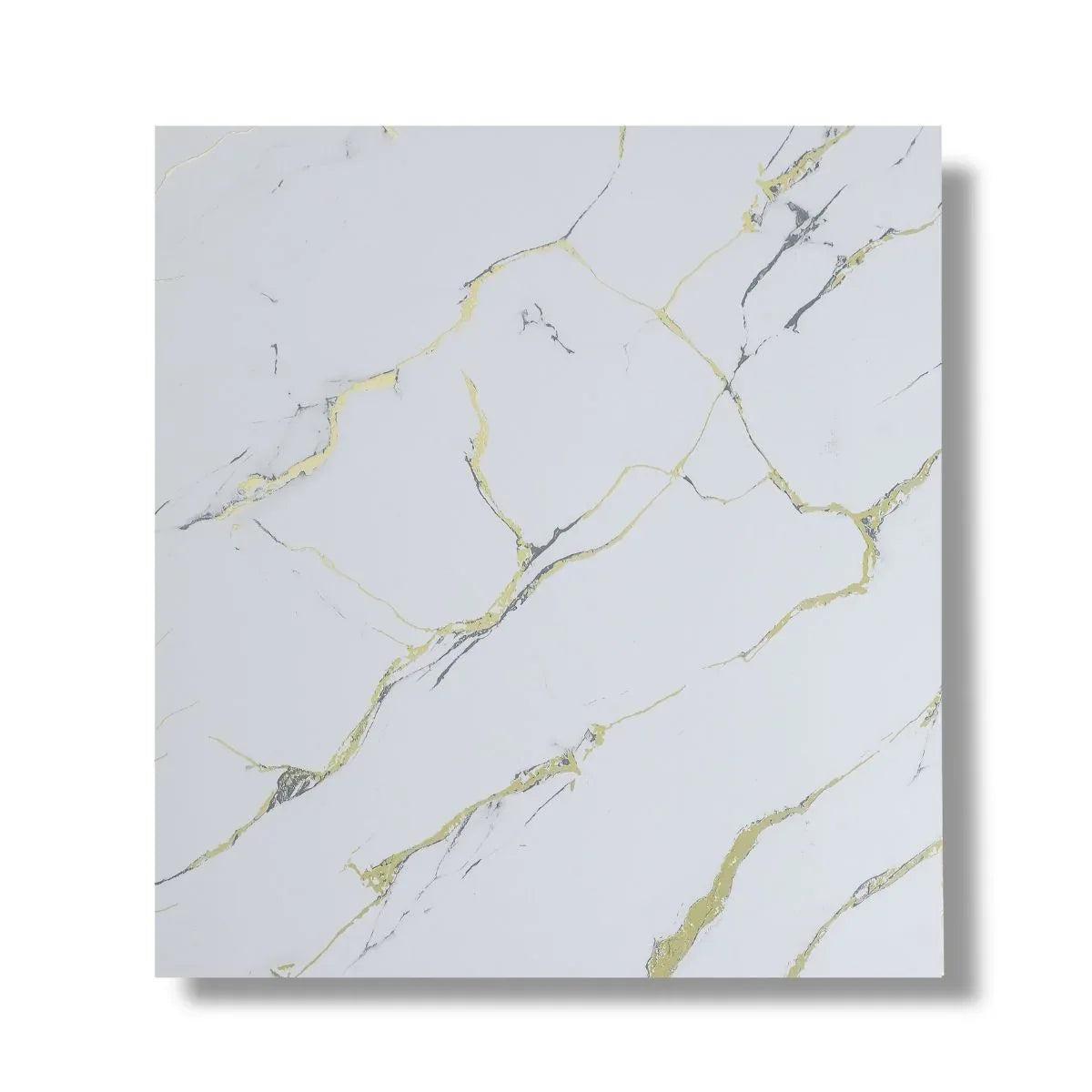 Panou decorativ, riflaj, polimer rigid, Naimeed D7618, Dimensiuni 270x30.5x0.45cm, Alb