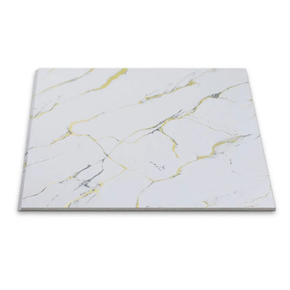 Panou decorativ, riflaj, polimer rigid, Naimeed D7618, Dimensiuni 270x30.5x0.45cm, Alb