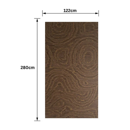 Panou SPC, Lambriu Bambú, Carbonat de Calciu si PVC, Naimeed D7724, antibacterian, ignifug si rezistent la umiditate, Dimensiuni 122x280cm, 7.8mm grosime