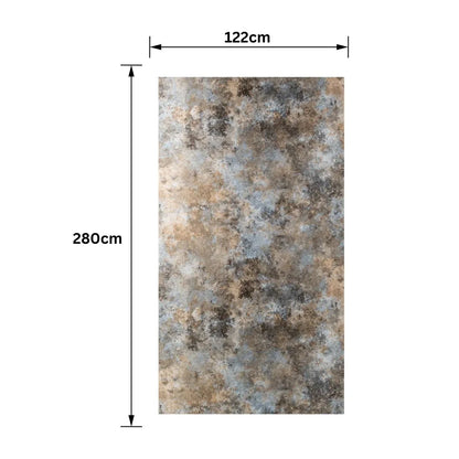 Panou SPC, Lambriu Bambú, Carbonat de Calciu si PVC, Naimeed D7725, antibacterian, ignifug si rezistent la umiditate, Dimensiuni 122x280cm, 7.8mm grosime