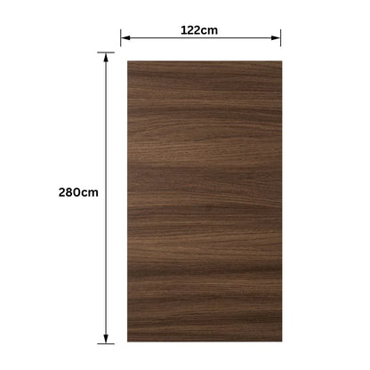 Panou SPC, Lambriu Bambú, Carbonat de Calciu si PVC, Naimeed D7735, antibacterian, ignifug si rezistent la umiditate, Dimensiuni 122x280cm, 7.8mm grosime