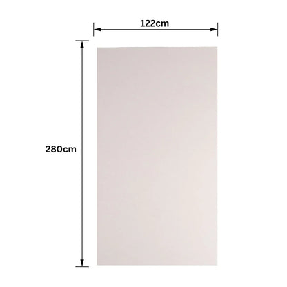 Panou SPC, Lambriu Bambú, Carbonat de Calciu si PVC, Naimeed D7742, antibacterian, ignifug si rezistent la umiditate, Dimensiuni 122x280cm, 7.8mm grosime