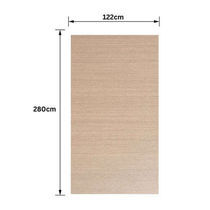 Panou SPC, Lambriu Bambú, Carbonat de Calciu si PVC, Naimeed D7743, antibacterian, ignifug si rezistent la umiditate, Dimensiuni 122x280cm, 7.8mm grosime