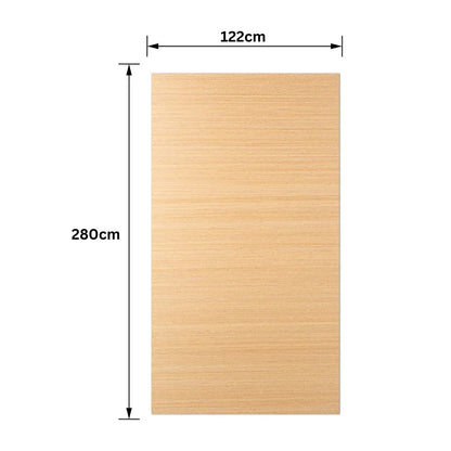 Panou SPC, Lambriu Bambú, Carbonat de Calciu si PVC, Naimeed D7756, antibacterian, ignifug si rezistent la umiditate, Dimensiuni 122x280cm, 7.8mm grosime