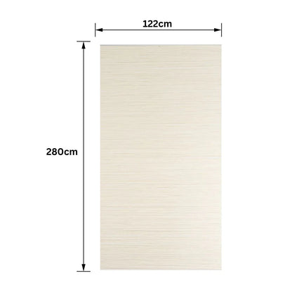 Panou SPC, Lambriu Bambú, Carbonat de Calciu si PVC, Naimeed D7757, antibacterian, ignifug si rezistent la umiditate, Dimensiuni 122x280cm, 7.8mm grosime