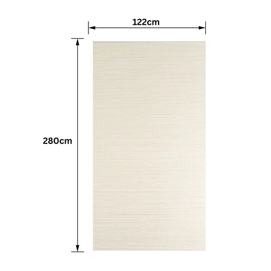 Lambriu bambus, Carbonat de Calciu si PVC, Naimeed D7757, antibacterian, ignifug si rezistent la umiditate, Dimensiuni 122x280cm, 7.8mm grosime