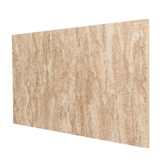 Panou SPC, Lambriu Bambú, Carbonat de Calciu si PVC, Naimeed D7765, antibacterian, ignifug si rezistent la umiditate, Dimensiuni 122x280cm, 7.8mm grosime