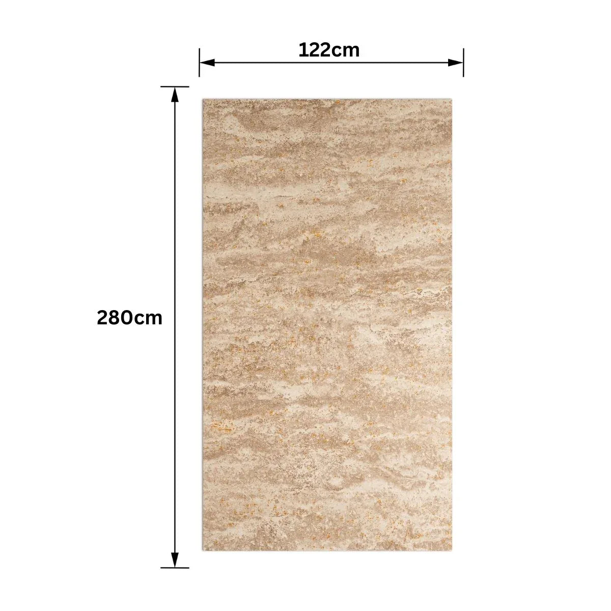 Panou SPC, Lambriu Bambú, Carbonat de Calciu si PVC, Naimeed D7765, antibacterian, ignifug si rezistent la umiditate, Dimensiuni 122x280cm, 7.8mm grosime