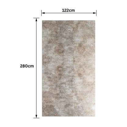 Panou SPC, Lambriu Bambú, Carbonat de Calciu si PVC, Naimeed D7766, antibacterian, ignifug si rezistent la umiditate, Dimensiuni 122x280cm, 7.8mm grosime
