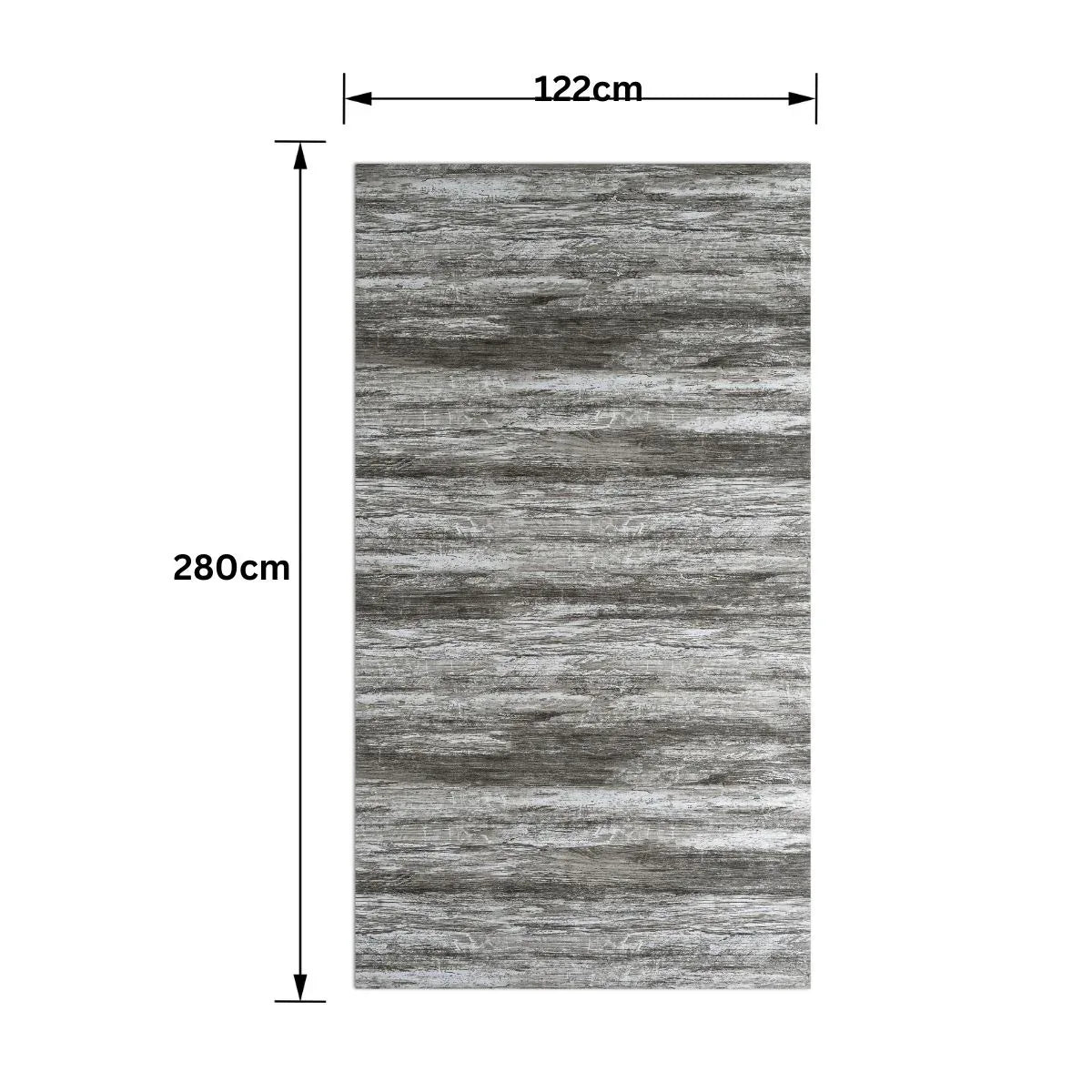 Panou SPC, Lambriu Bambú, Carbonat de Calciu si PVC, Naimeed D7767, antibacterian, ignifug si rezistent la umiditate, Dimensiuni 122x280cm, 7.8mm grosime