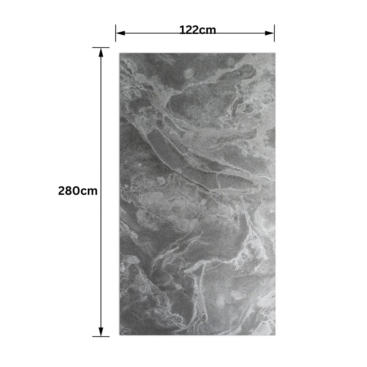Panou SPC, Lambriu Bambú, Carbonat de Calciu si PVC, Naimeed D7769, antibacterian, ignifug si rezistent la umiditate, Dimensiuni 122x280cm, 7.8mm grosime