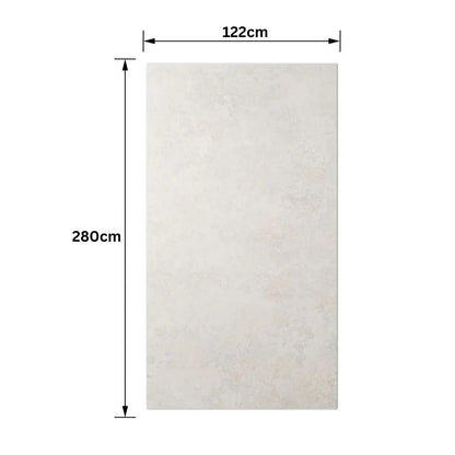 Panou SPC, Lambriu Bambú, Carbonat de Calciu si PVC, Naimeed D7772, antibacterian, ignifug si rezistent la umiditate, Dimensiuni 122x280cm, 7.8mm grosime