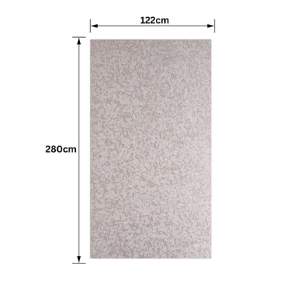 Panou SPC, Lambriu Bambú, Carbonat de Calciu si PVC, Naimeed D7777, antibacterian, ignifug si rezistent la umiditate, Dimensiuni 122x280cm, 7.8mm grosime